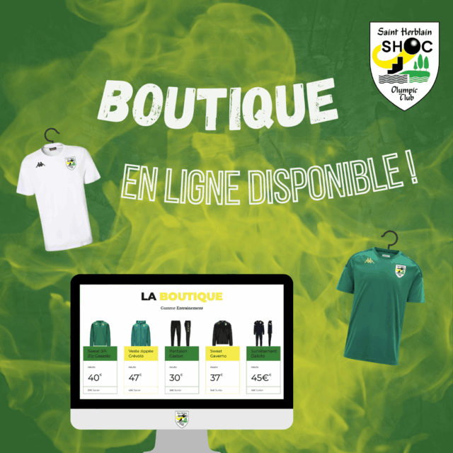 Boutique en ligne !