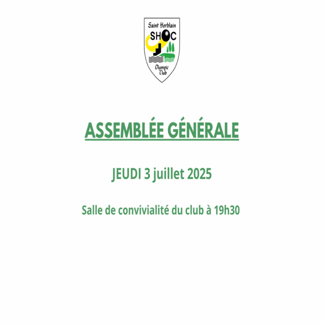 Assemblée générale 2024-2025