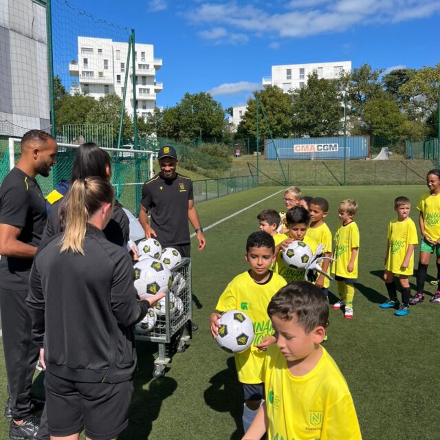 Le FC Nantes en visite