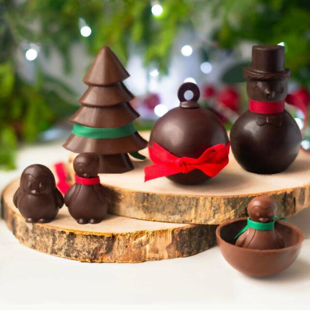 Collecte de chocolats de Noël