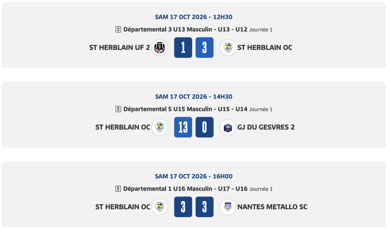 Résultats 17:18-10-1