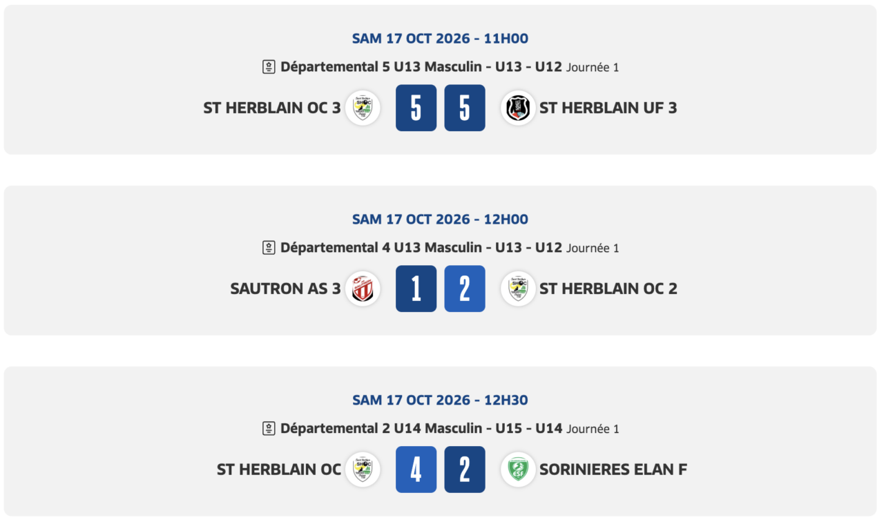 Résultats 17:18-10-3